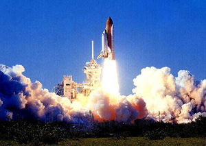 Shuttle Taking Off Shuttle Taking Off